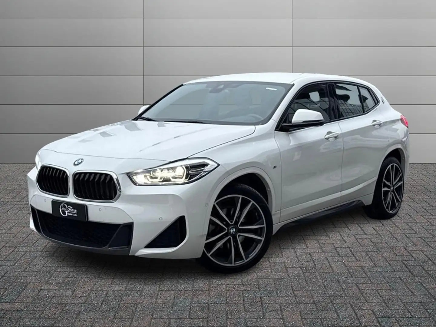 BMW X2 sdrive18d Msport auto Bianco - 1