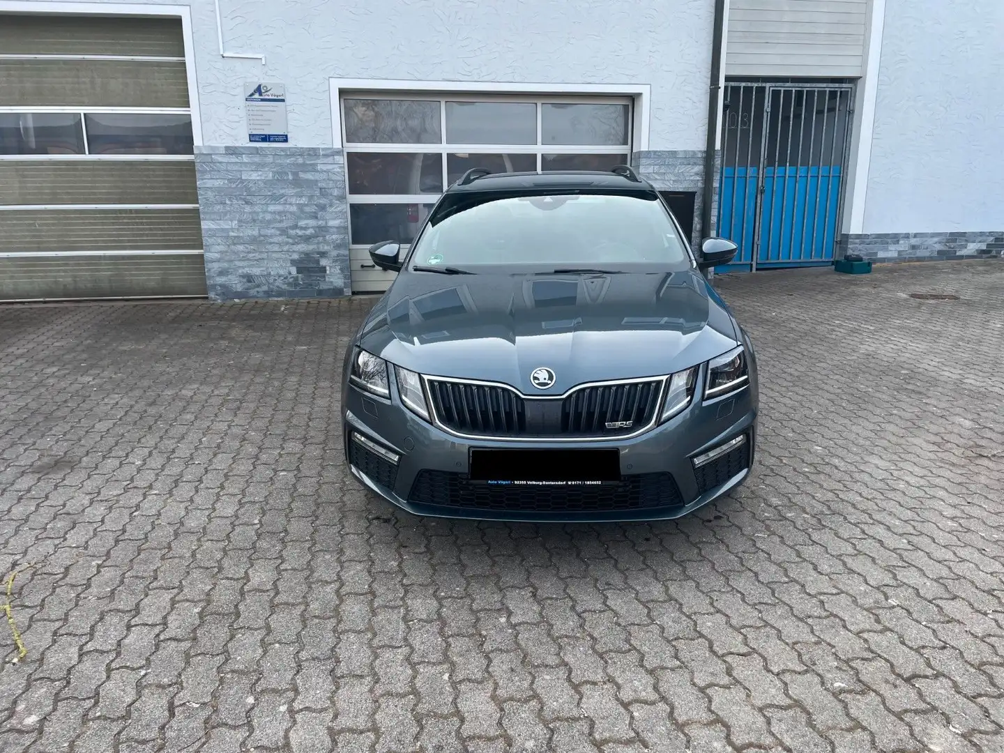 Skoda Octavia Combi, RS, HU/AU, Garantie, AHK, Grau - 2