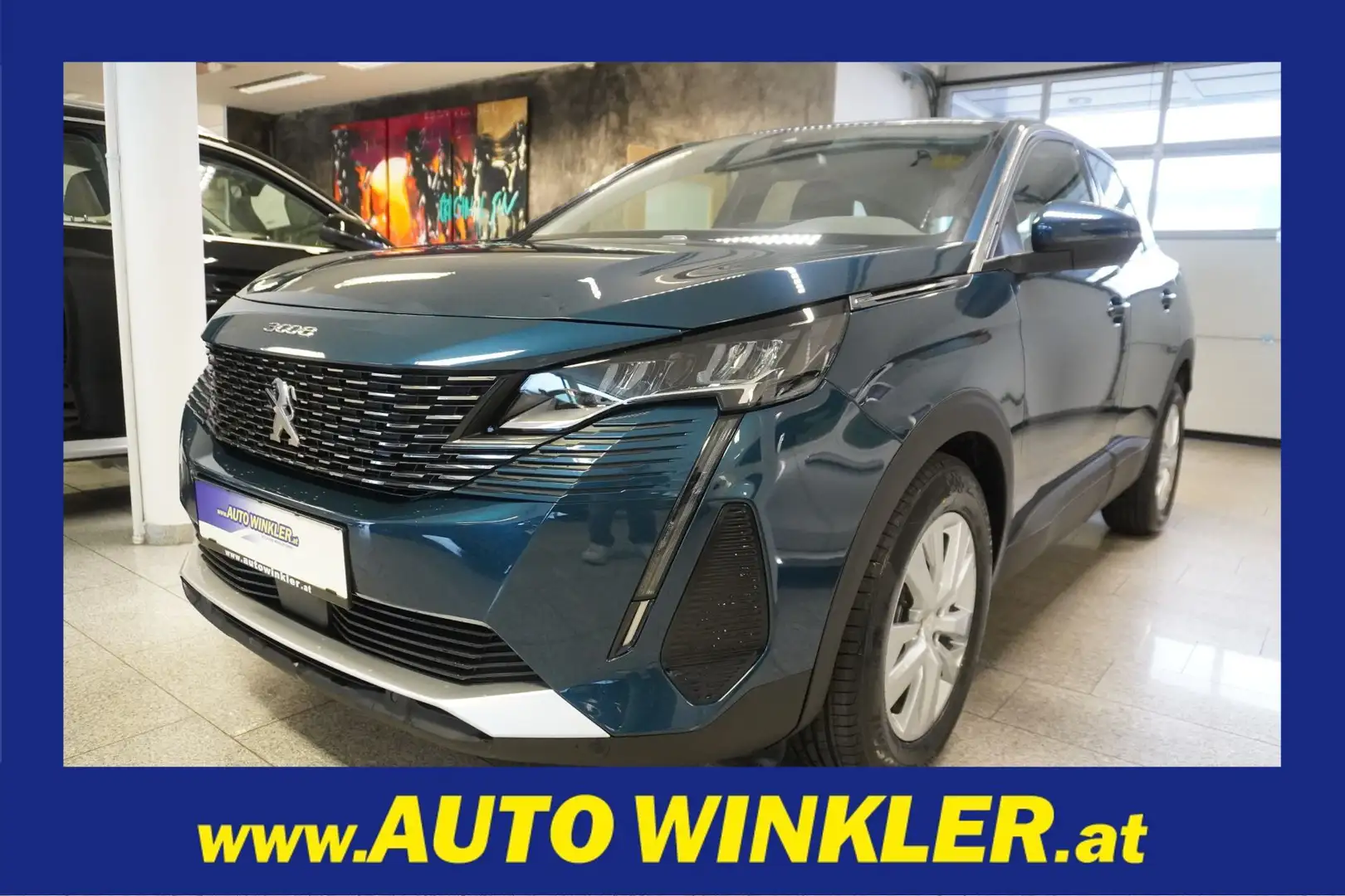 Peugeot 3008 Active Business Aut. MY22/LED/Navi Blau - 1