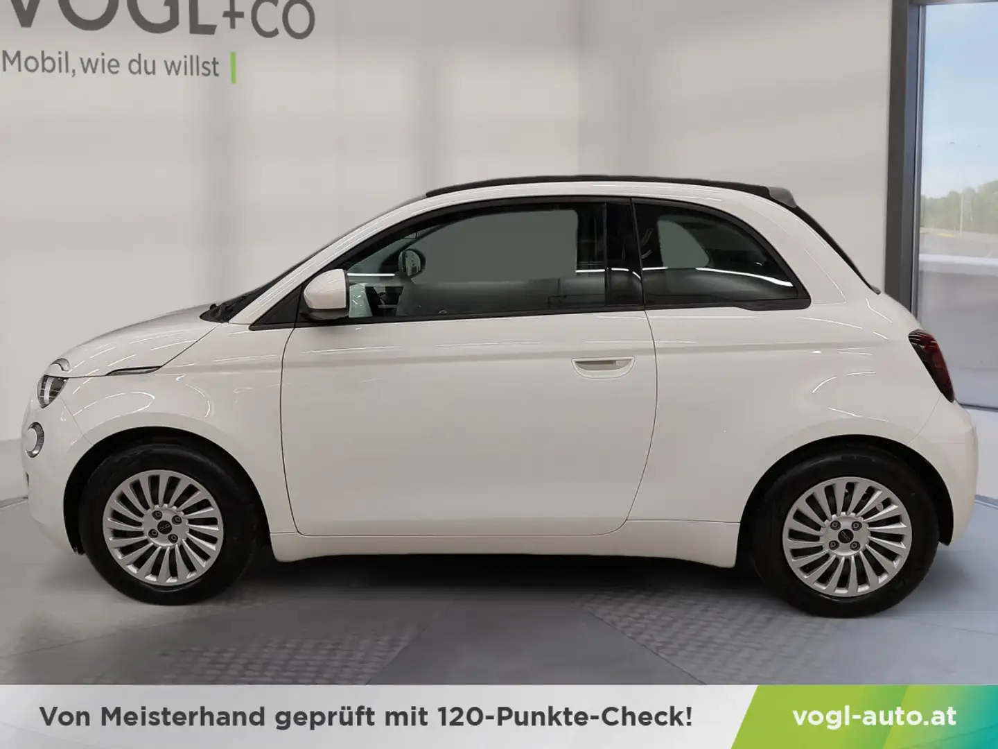 Fiat 500C Elektro 42 kWh Weiß - 2