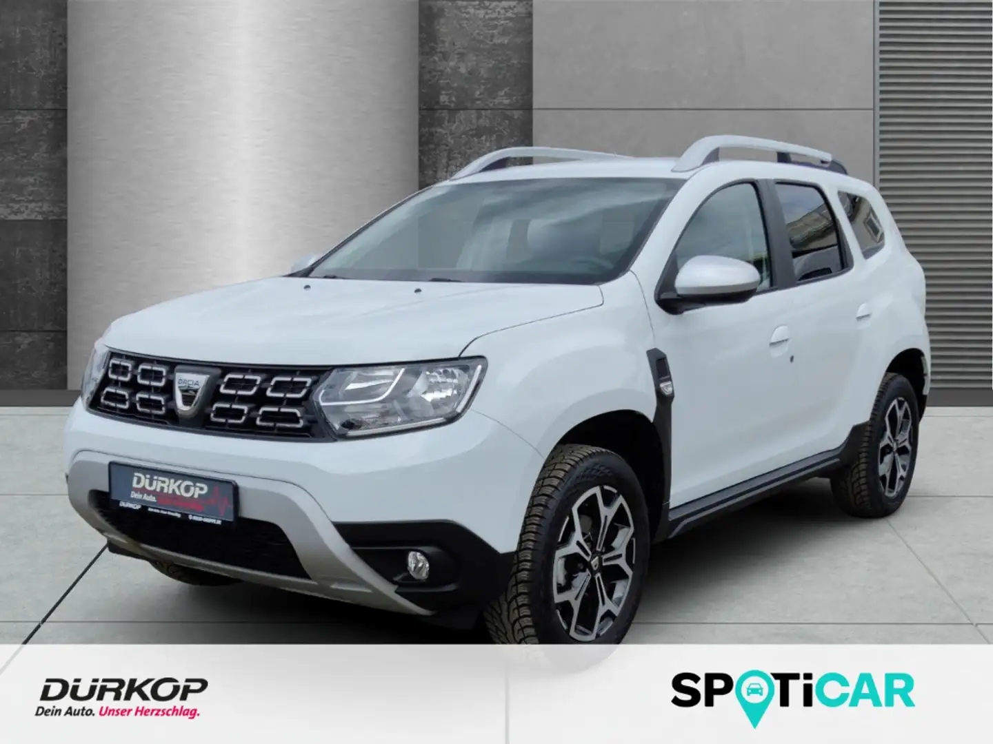 Dacia Duster 1.3 Prestige Leder Navi Sitzheizung Weiß - 1