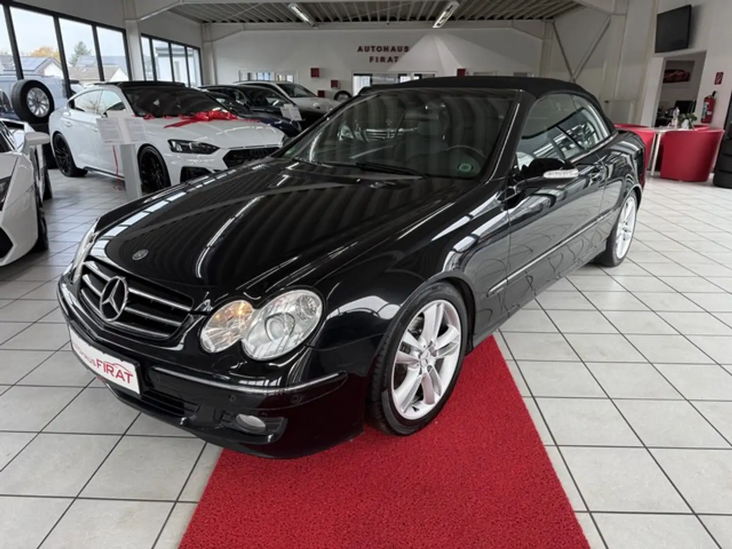 Mercedes-Benz CLK 200 Kompressor  Avantgarde Leder+Bi-Xenon+8-Fach Berei Schwarz - 1
