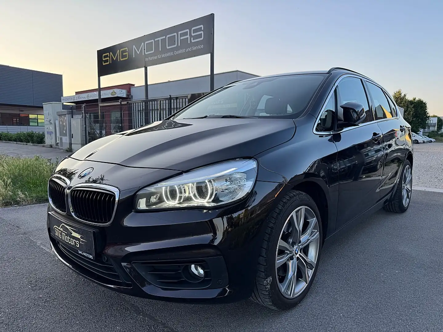 BMW 218 i Active Tourer Advantage Aut. Noir - 1