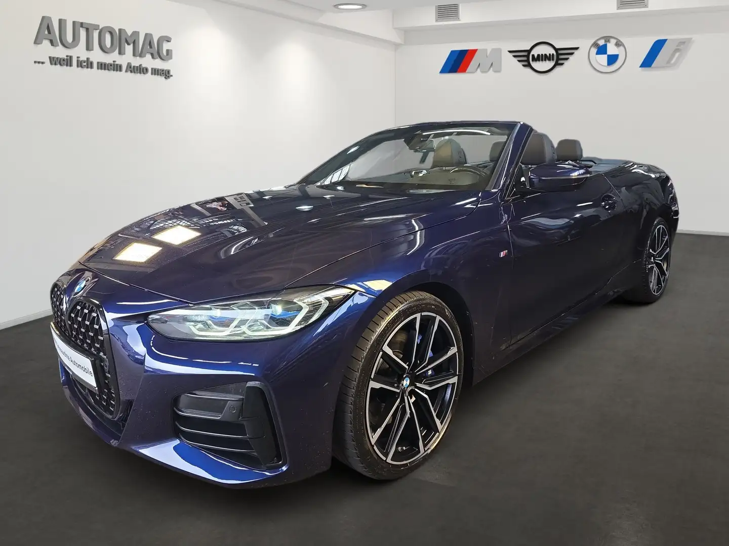 BMW M4 40d xDrive HeadUp*Laser*Drive Assist*Komfortzugang Blau - 1