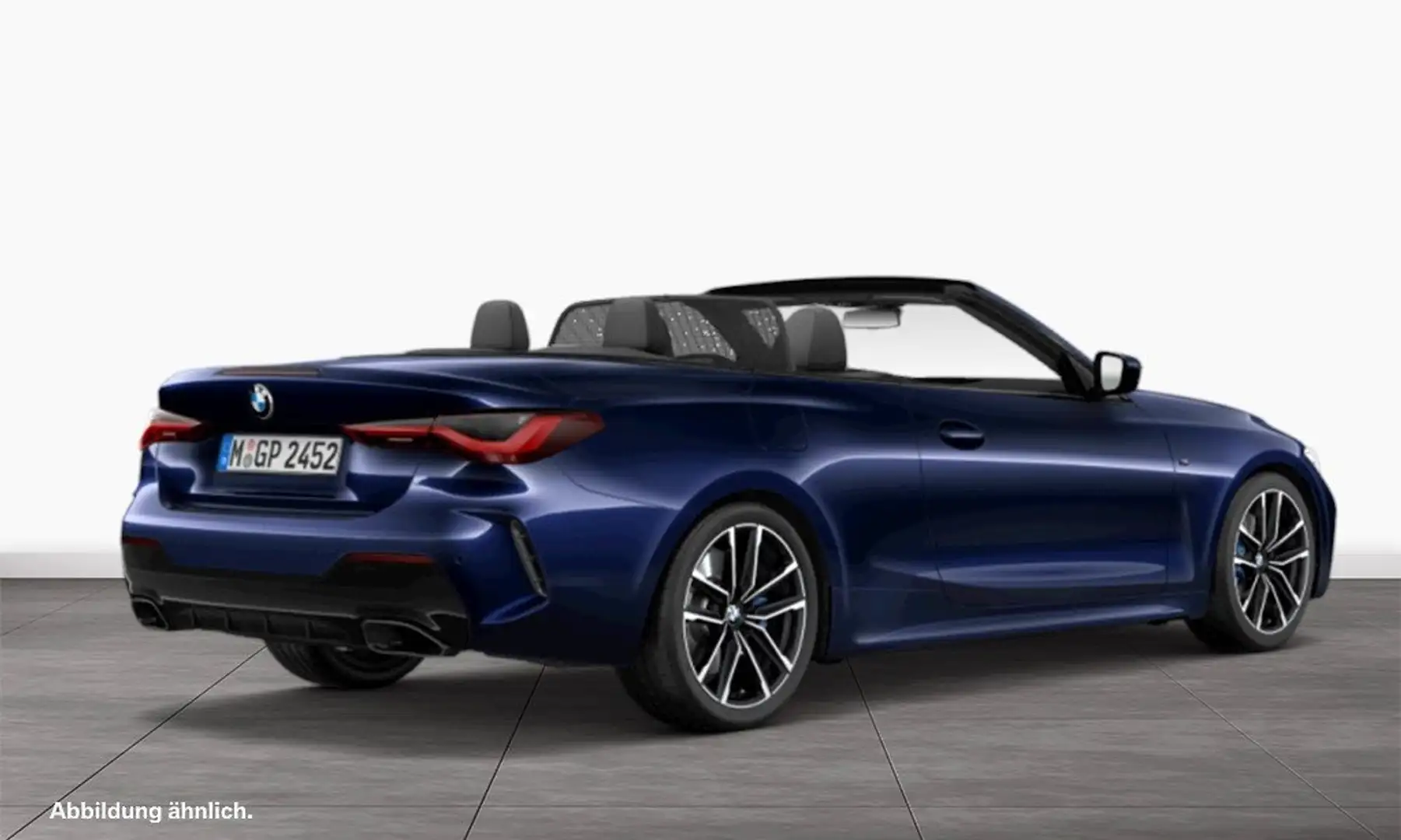 BMW M4 40d xDrive Cabrio M Sportbr. Head-Up DAB Shz Blau - 2