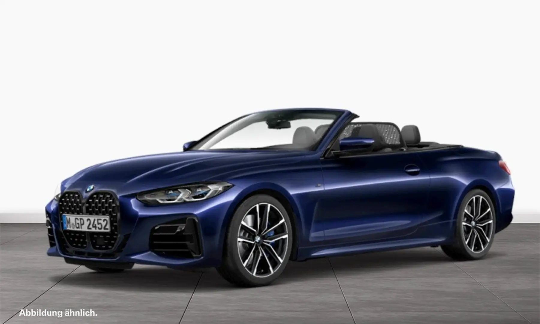 BMW M4 40d xDrive Cabrio M Sportbr. Head-Up DAB Shz Blau - 1