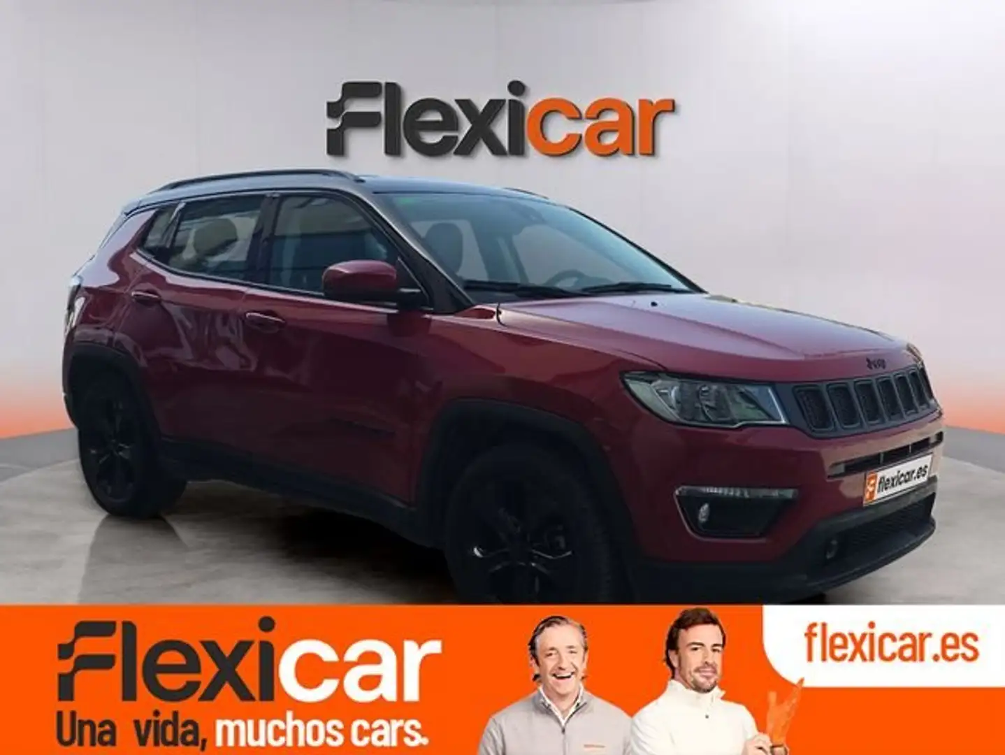 Jeep Compass 1.4 Multiair Night Eagle 4x2 103kW Rojo - 1