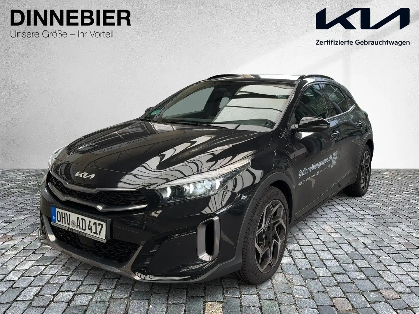 Kia XCeed 1.6T 180 DCT GT LINE + LEDER ACC CAM NAVI Schwarz - 2