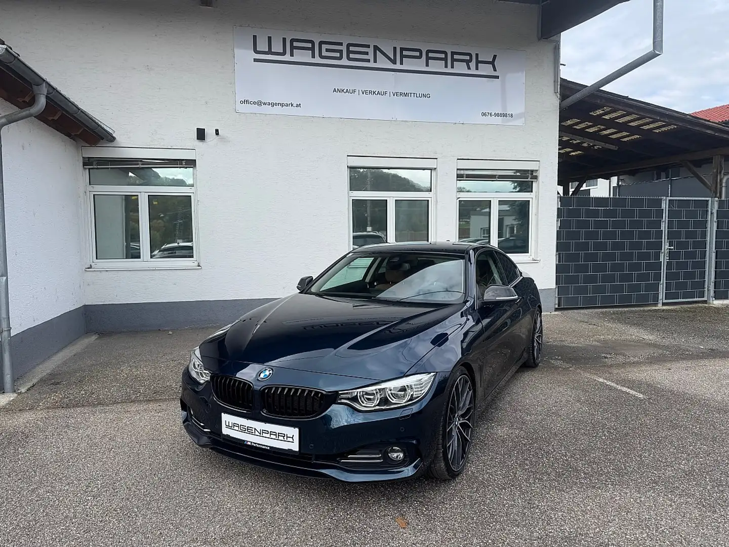 BMW 440 i xDrive Coupe Luxury Line Aut. Blau - 2