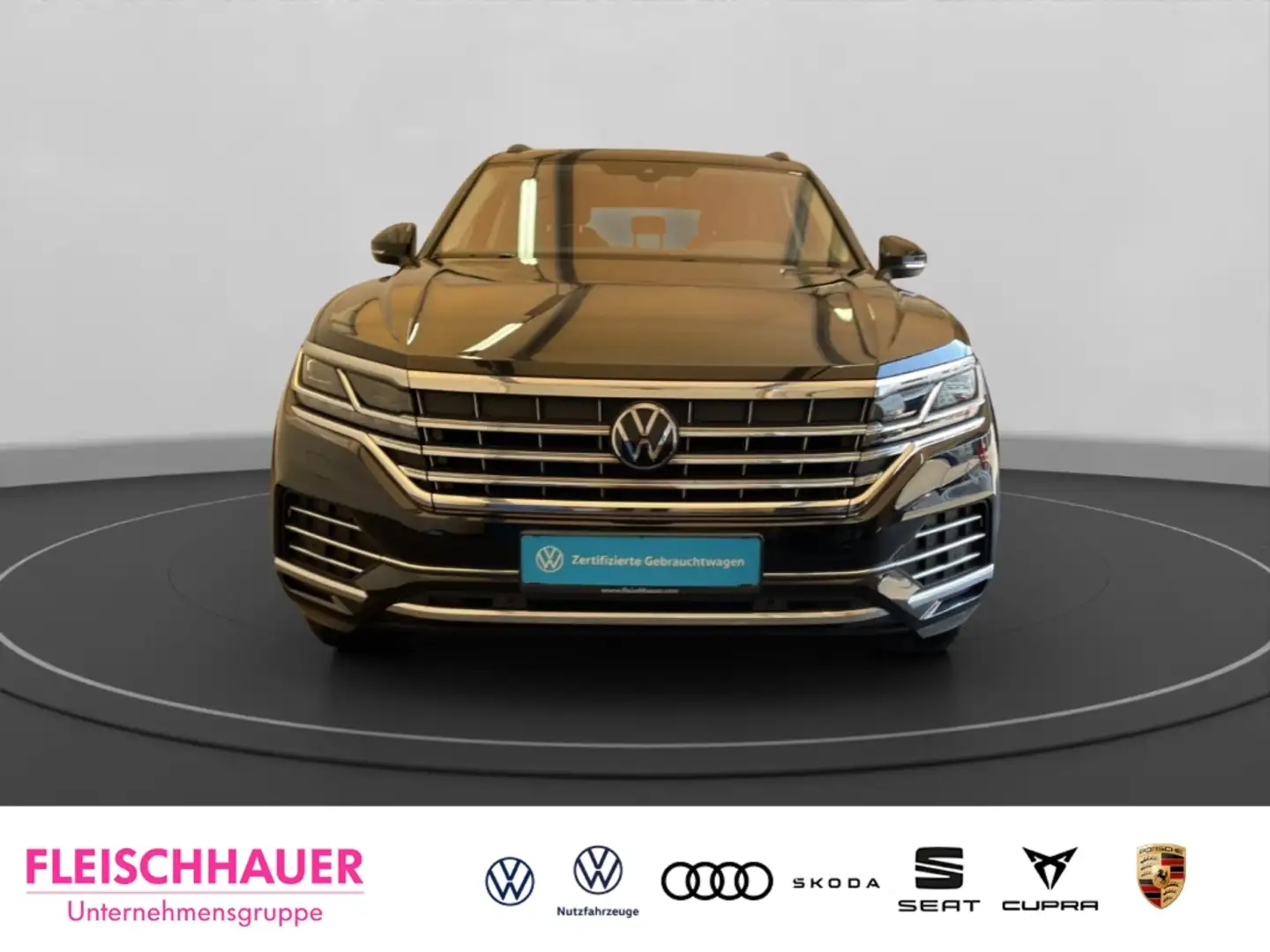 Volkswagen Touareg Elegance 3.0 TDI V6 4Motion MatrixLED AHK Leder Noir - 2