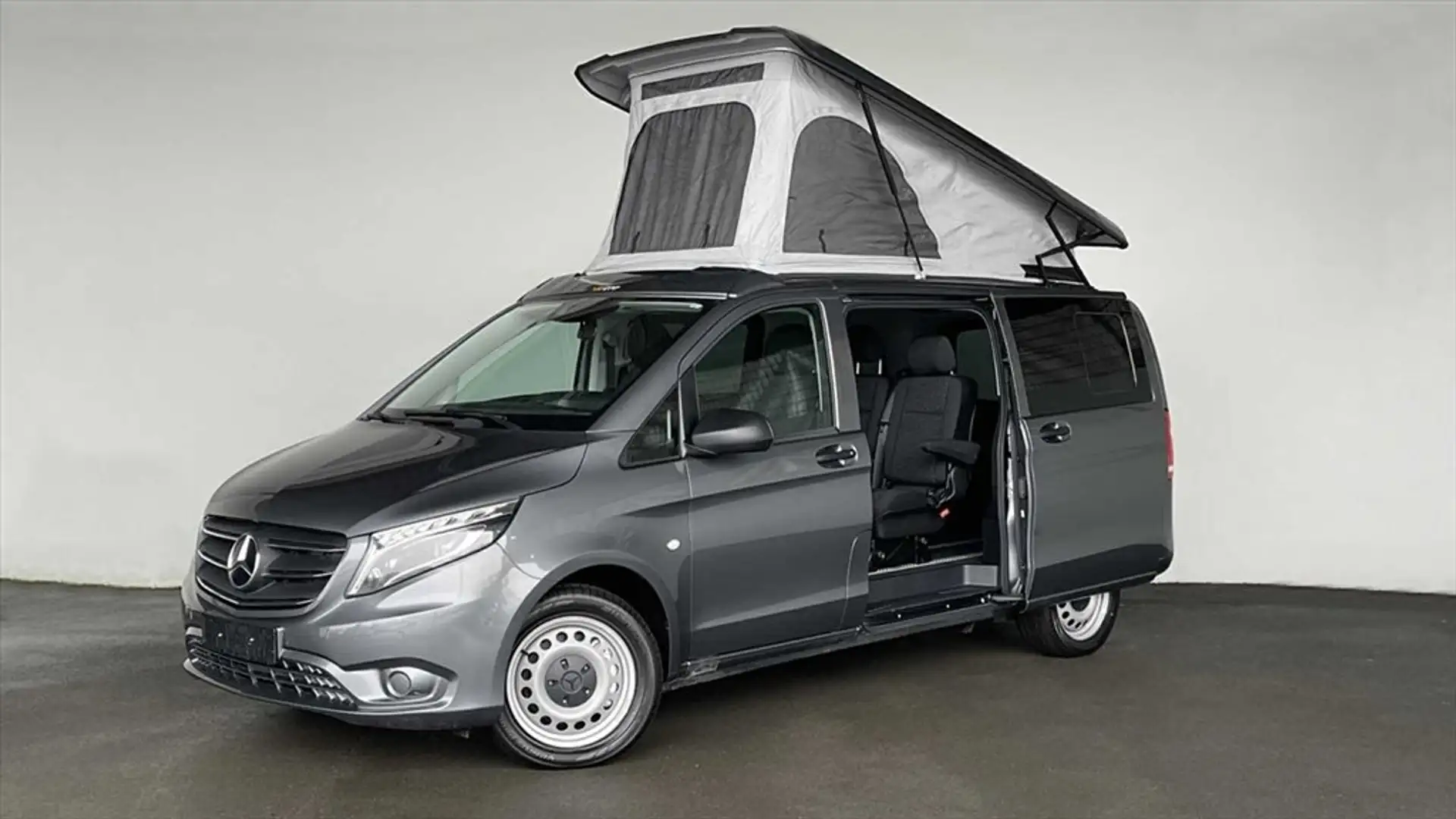 Mercedes-Benz Vito Tourer Pro 119 CDI PRO LANG 4x4 Vanstar AHK LED Gris - 1