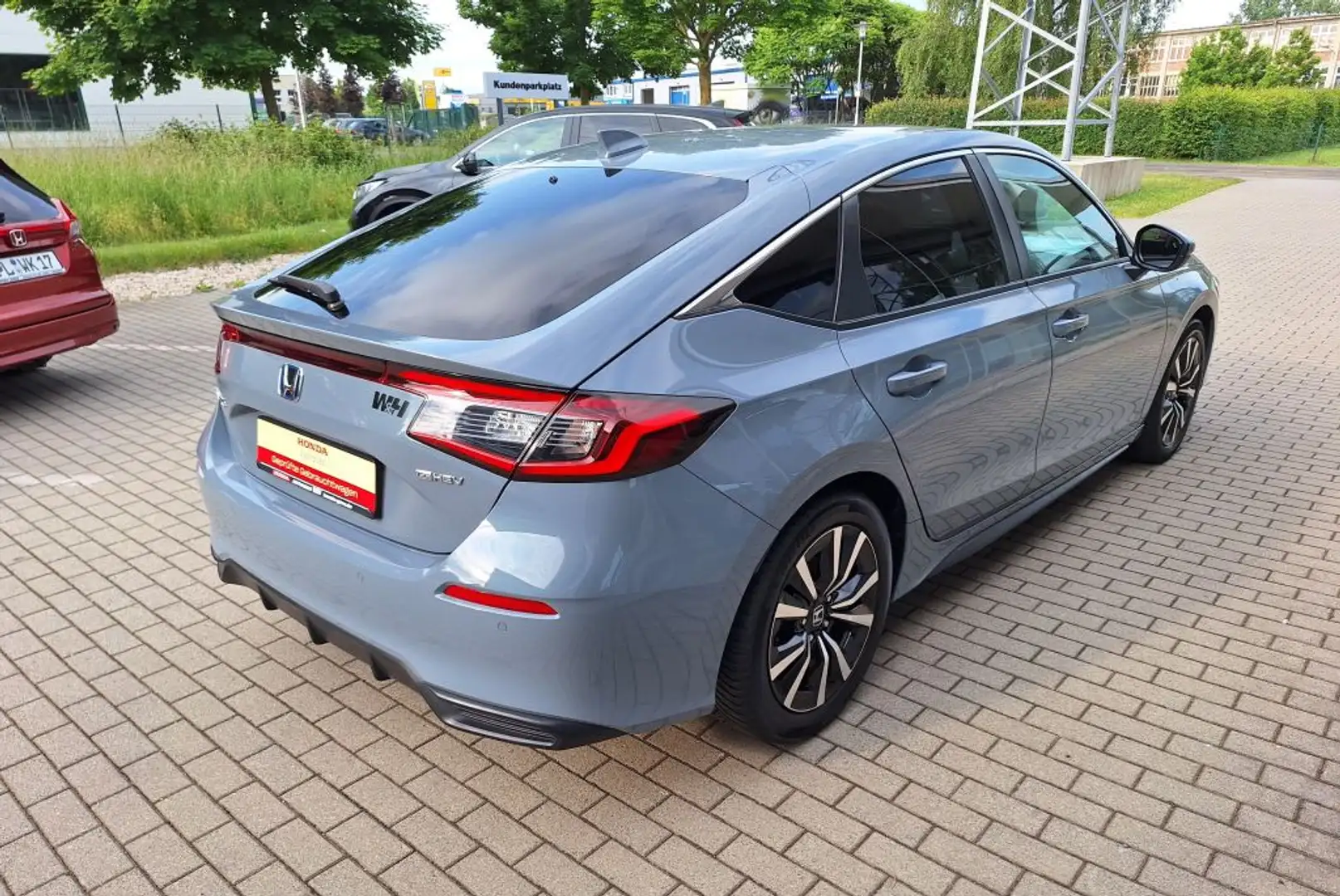 Honda Civic e:HEV 2.0 i-MMD Hybrid Elegance Grau - 2