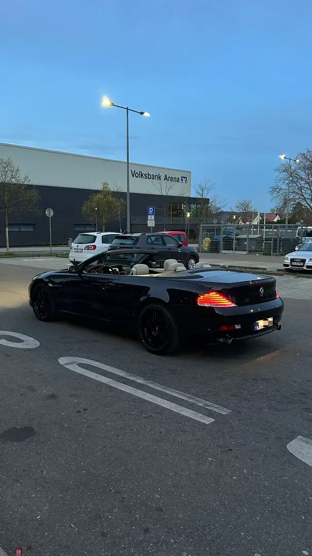 BMW 630 BMW E64 630i Cabrio 20 Zoll beiges Leder Noir - 2