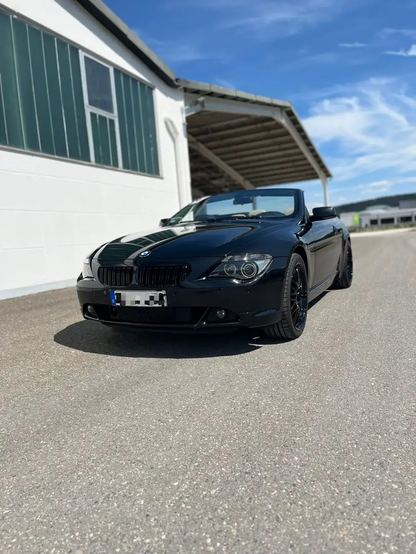 BMW 630 BMW E64 630i Cabrio 20 Zoll beiges Leder Schwarz - 2