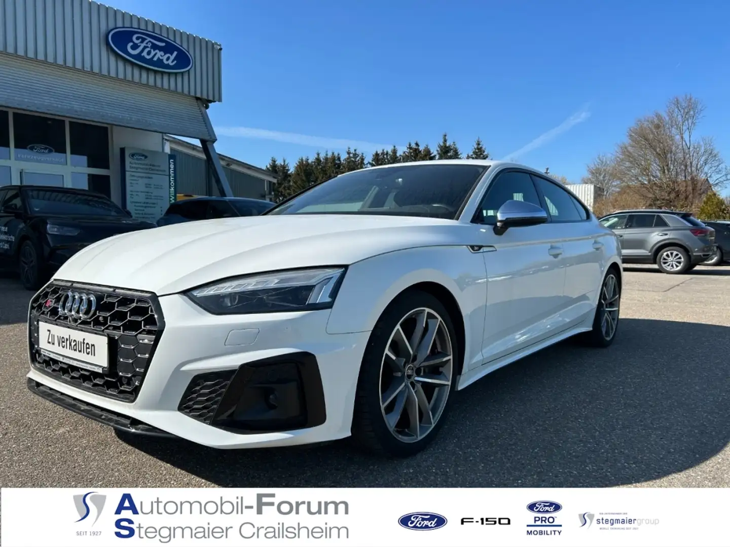 Audi S5 quattro Sportback 3.0 TDI *Massage*Klima* Weiß - 1