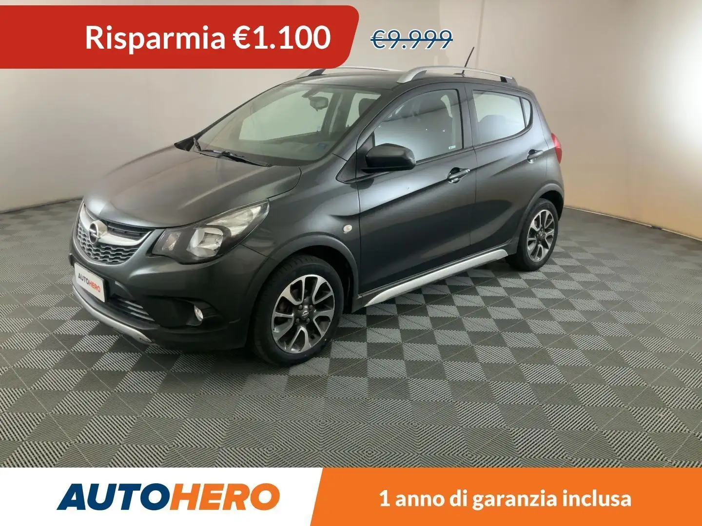 Opel Karl 1.0 Rocks 75 CV Nero - 1