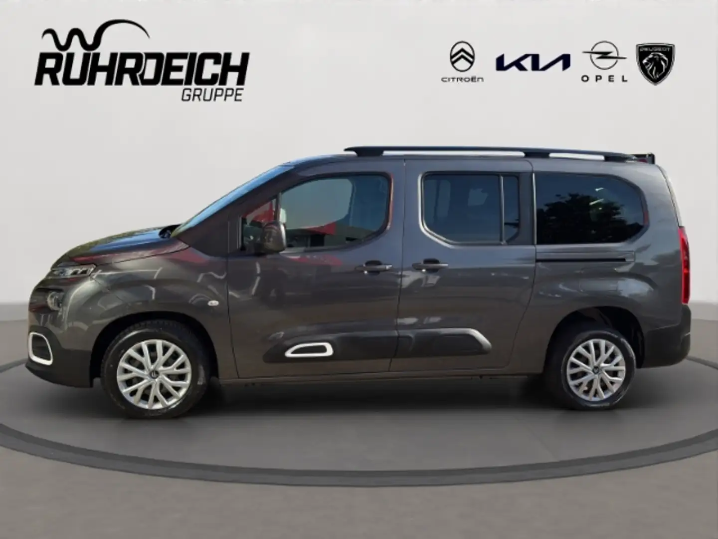 Citroen Berlingo Shine XL 1.2 PureTech 130 EU6d HUD Navi Apple CarP Gris - 2