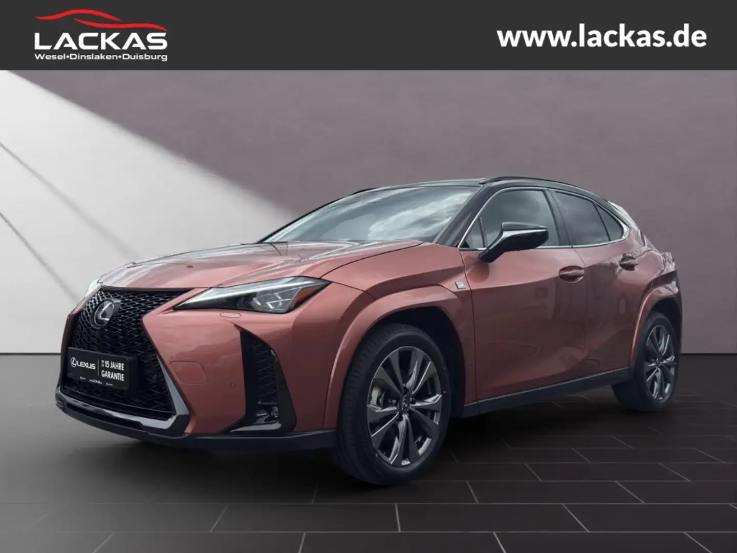 Lexus UX 300h F-SPORT*4x4*PANO*SOFORT*15J-GARANTIE* Czerwony - 1