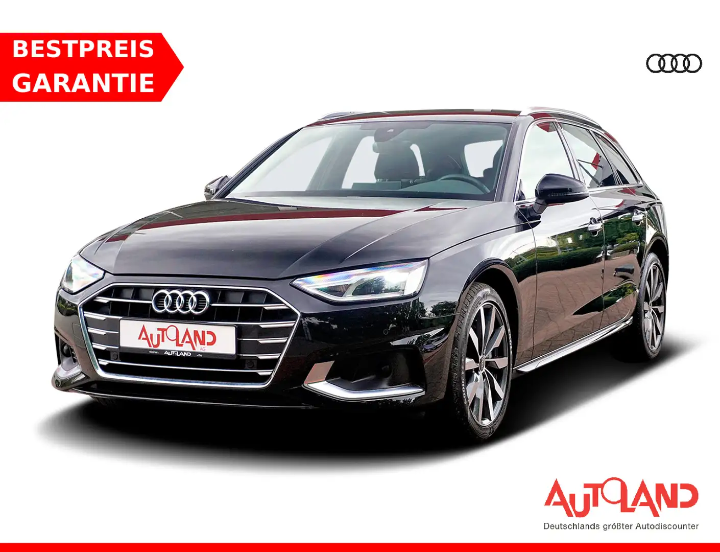 Audi A4 Avant 40 2.0 TDI advanced S-Tronic LED Leder Nero - 1