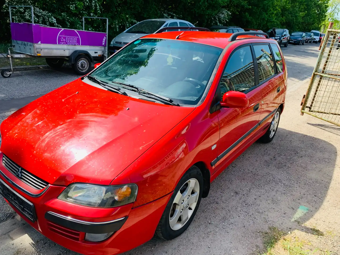 Mitsubishi Space Star 1.6 AHK.Klima,Tüv NEU Rot - 2