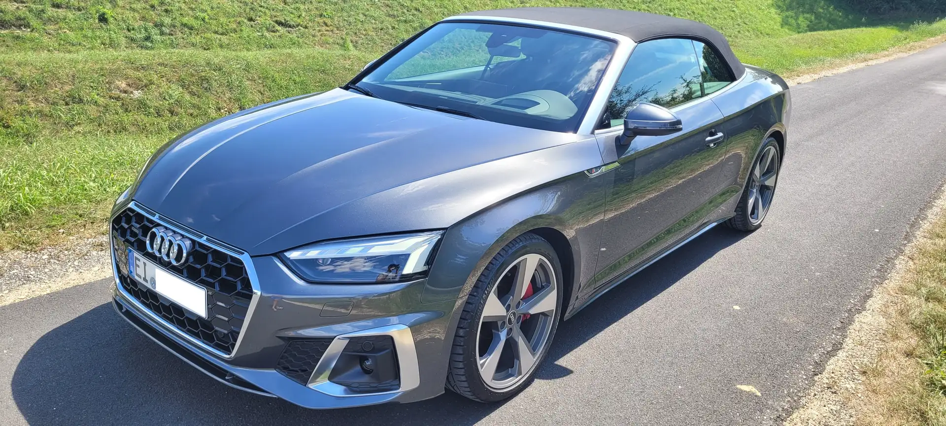 Audi A5 Cabrio 45 TFSI Kopfraumheizung S line Dayto Las Grau - 2