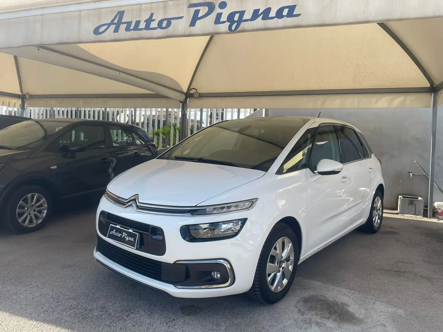 Citroen C4 Picasso 1.6 bluehdi Shine Blanc - 1