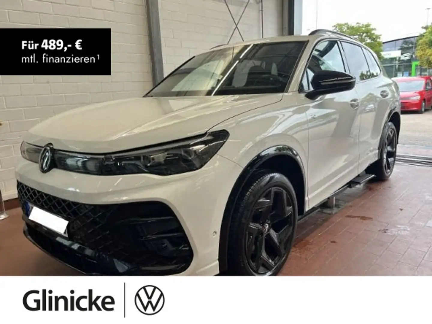 Volkswagen Tiguan 2.0 TDI DSG 4Motion R-Line AHK Pano Harma Weiß - 1