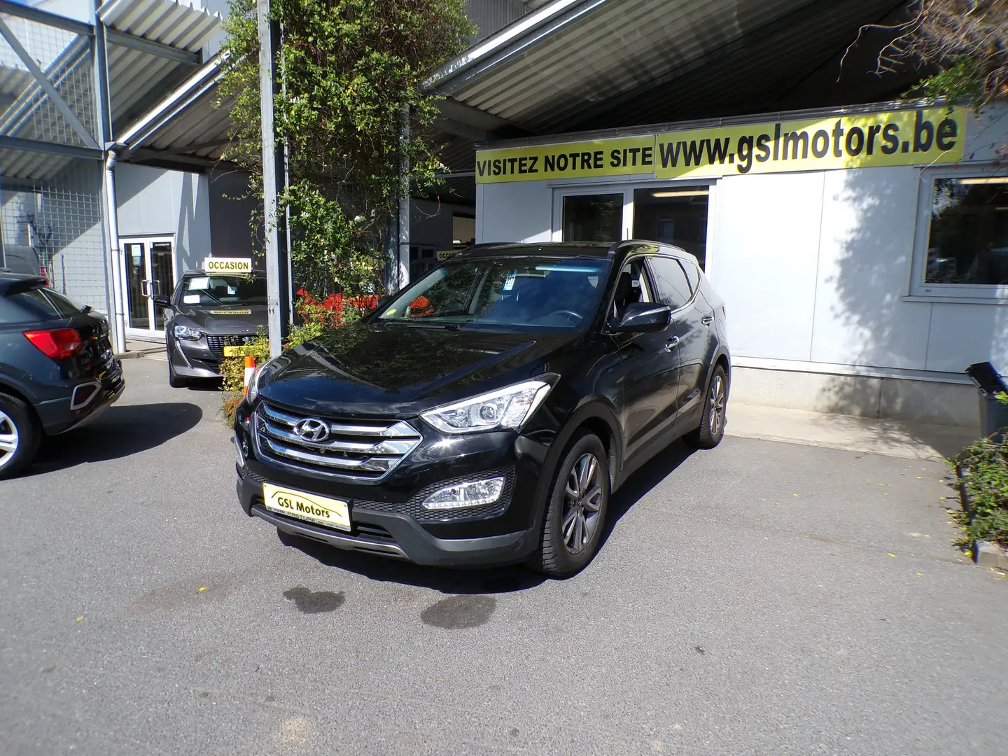 Hyundai SANTA FE 2.0CRDi 150cv 2WD 7pl. noir 06/15 Airco GPS Cruise Noir - 1