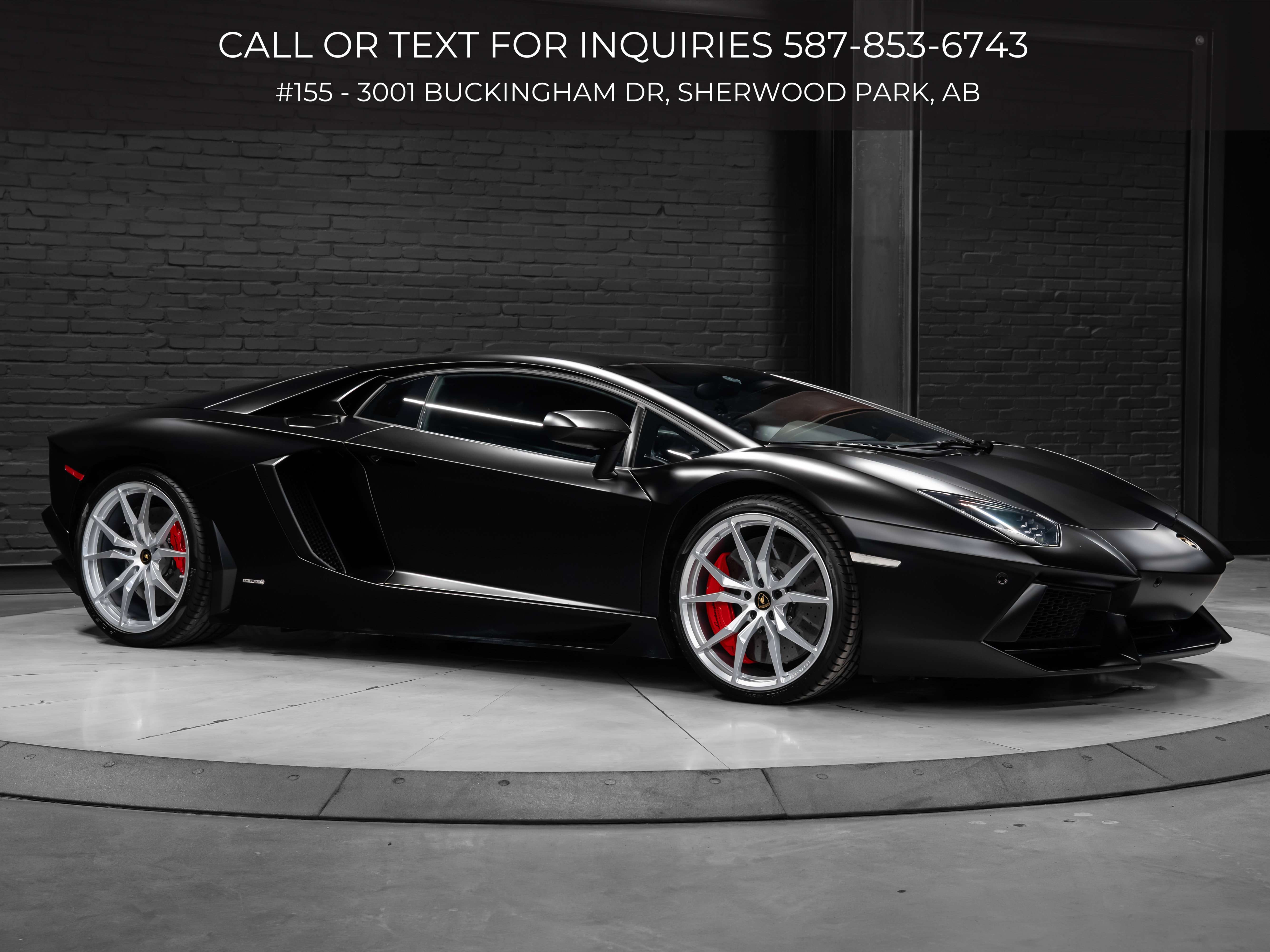 2017 Lamborghini Aventador