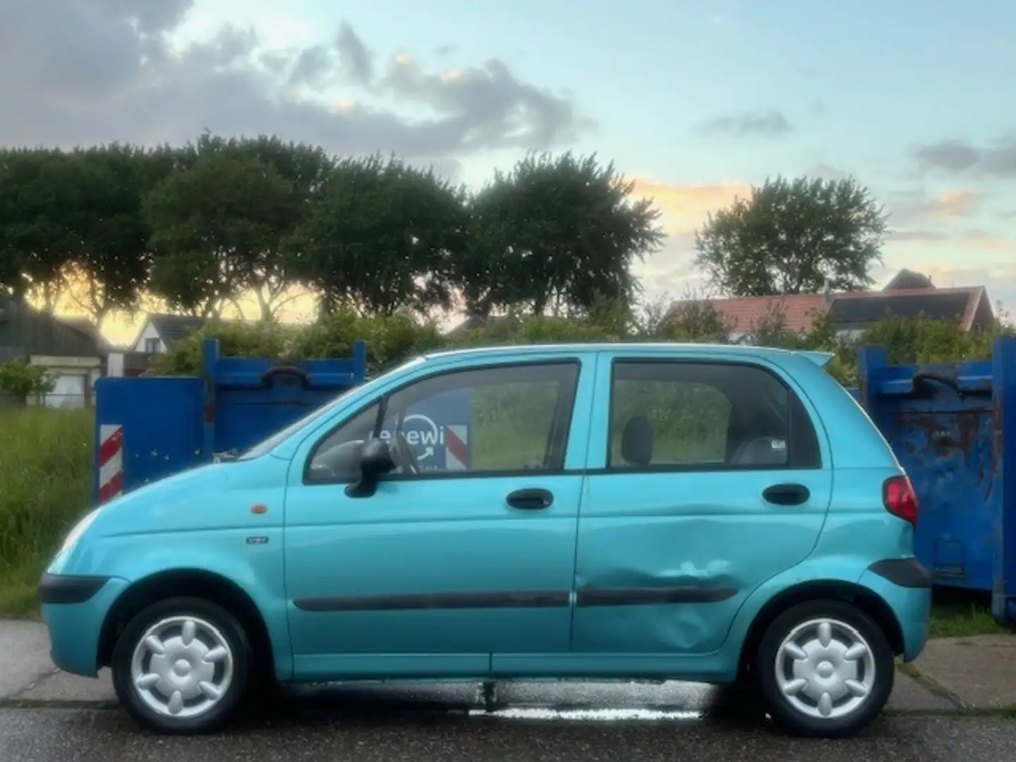 Daewoo Matiz 0.8 Style 5-Drs Stuurbekrachtiging Airco Elect. pa Blau - 2