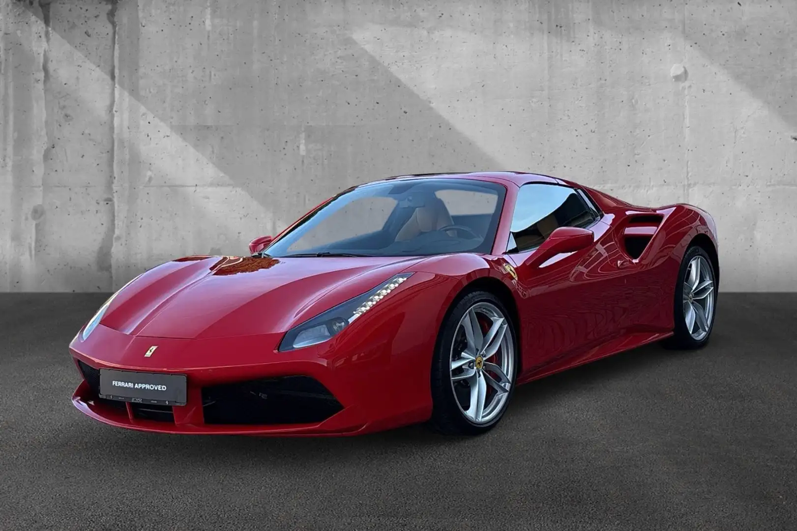 Ferrari 488 *Carbon*LED*Beifahrerdisplay*Dt. Auto* Rot - 2