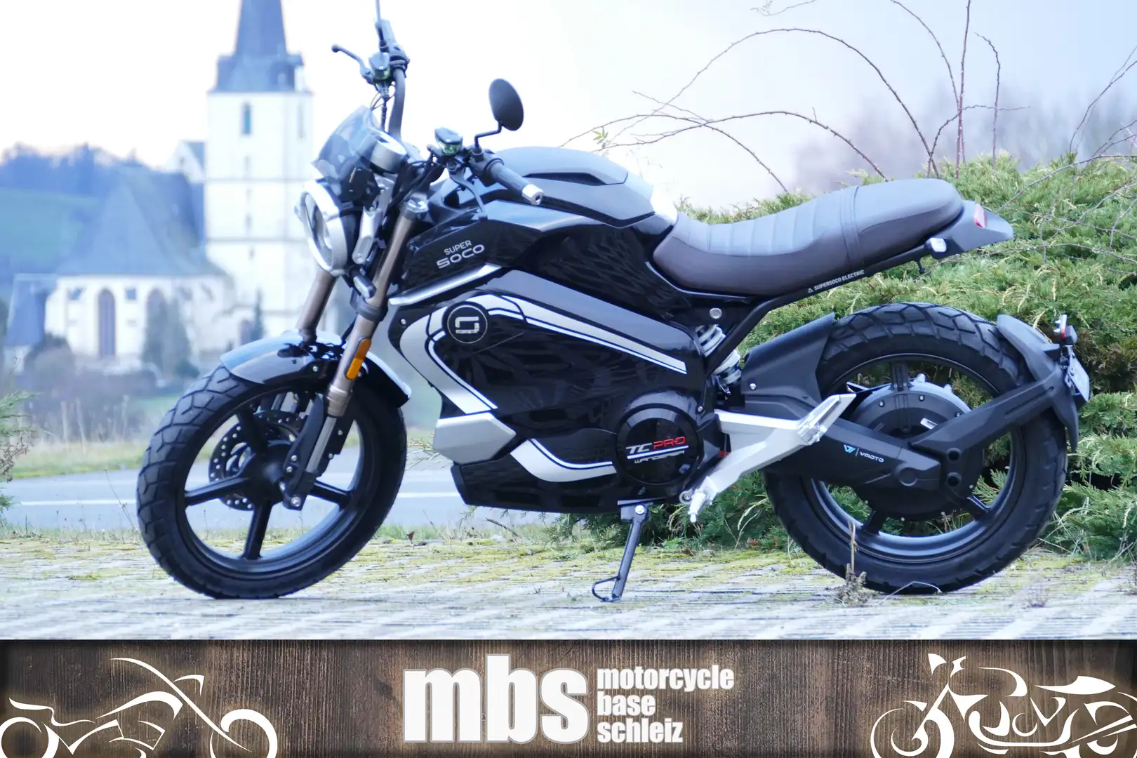 Super Soco TC Wanderer PRO 90km/h Elektromotorrad Noir - 1
