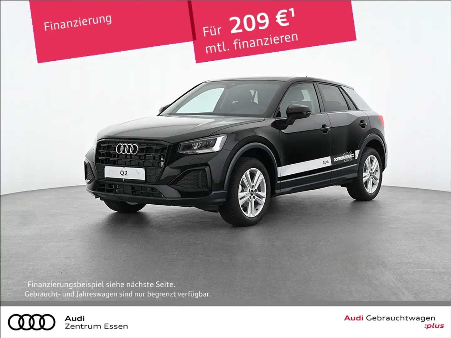 Audi Q2 ADVANCED 81(110) KW(PS) 30 TFSI advanced Schwarz - 1