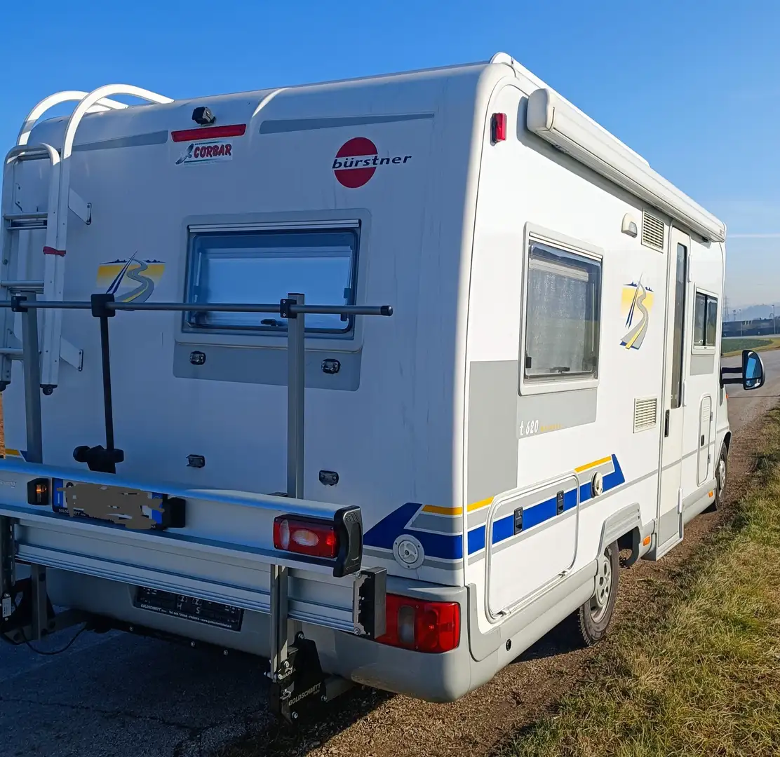 Caravans-Wohnm Bürstner CAMPER SEMINTEGRALE FIAT DUCATO  2800 cc tdj Blanco - 2