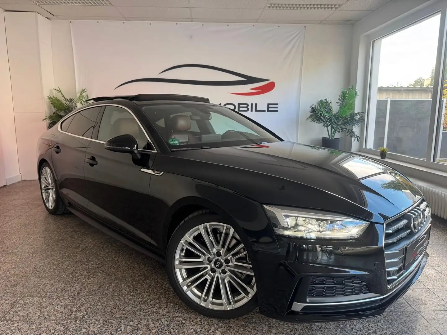 Audi A5 SB 40 TFSI S-Line Pano Volldigital Matrix Schwarz - 1