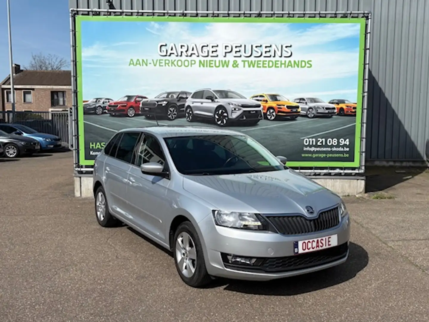 Skoda Rapid/Spaceback Rapid 1.0 TSI Active (EU6.2) Plateado - 1