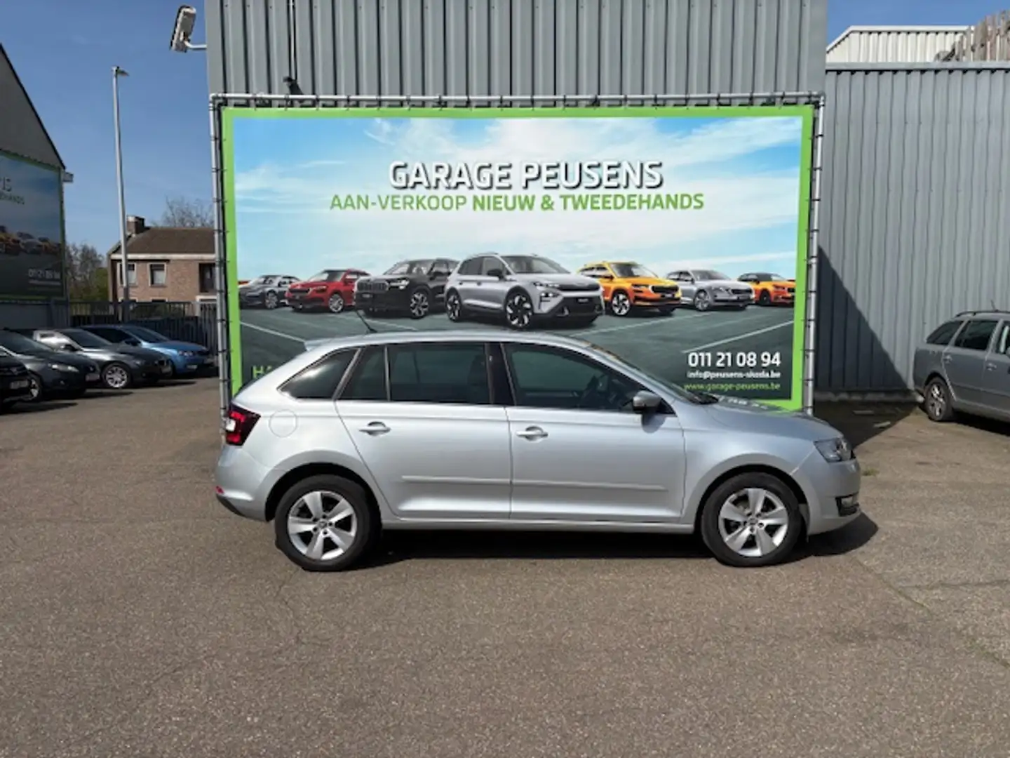 Skoda Rapid/Spaceback Rapid 1.0 TSI Active (EU6.2) Plateado - 2