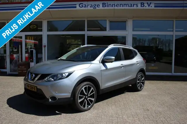 Nissan Qashqai 1.2 TEKNA, Panoramadak, 360 gr Camera, Leer, Stoel