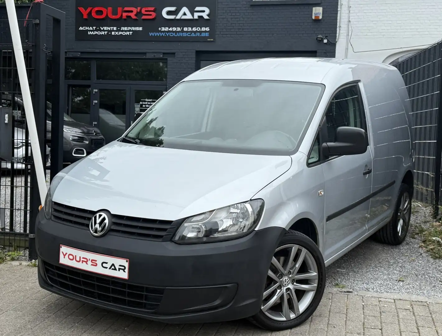 Volkswagen Caddy 1.6Tdi - Intérieur R Line - GPS - Airco !! Gris - 1