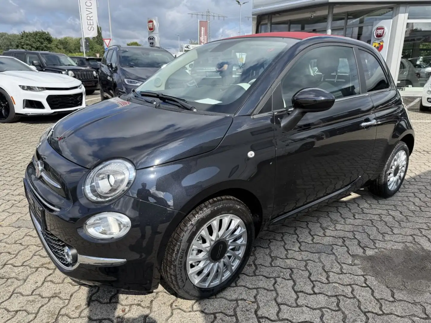 Fiat 500 C 1.0 GSE Hybrid Dolcevita Černá - 1