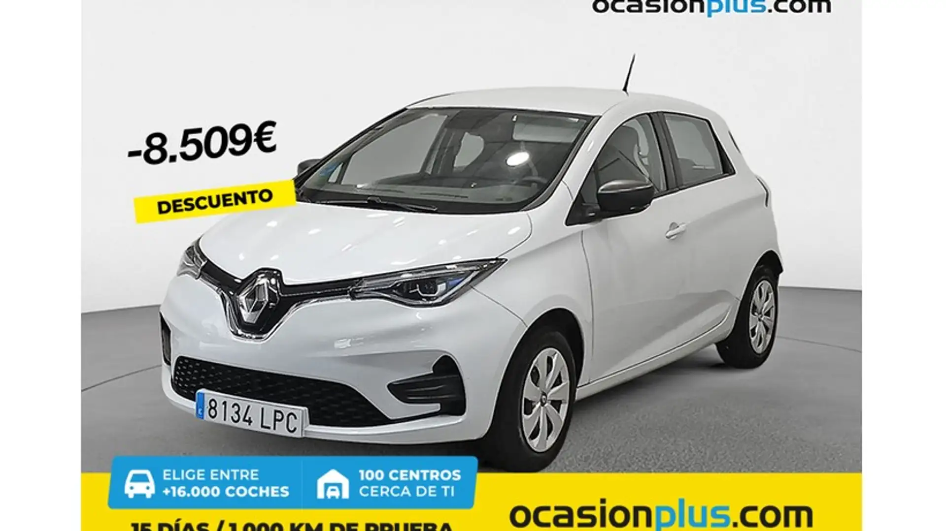 Renault ZOE Life 40 R110 80kW Blanco - 1