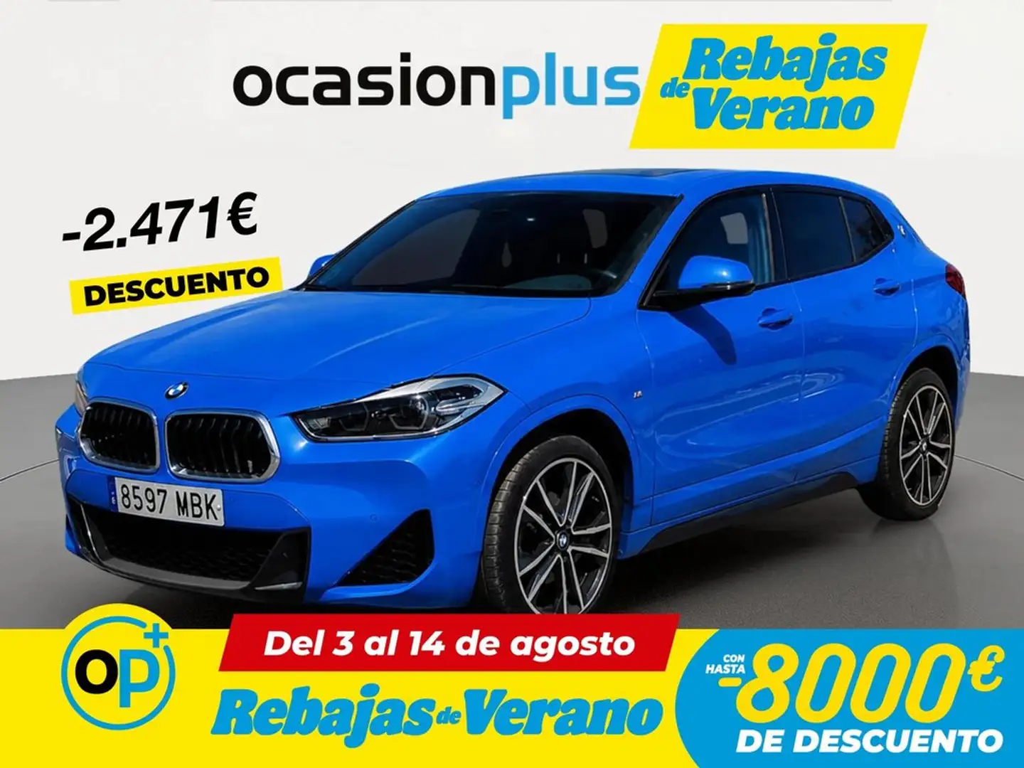 BMW X2 sDrive 18dA Azul - 1