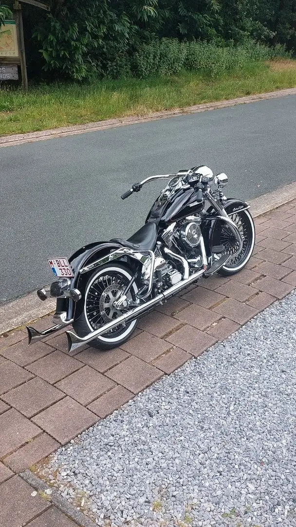 Harley-Davidson Heritage Softail Negru - 2