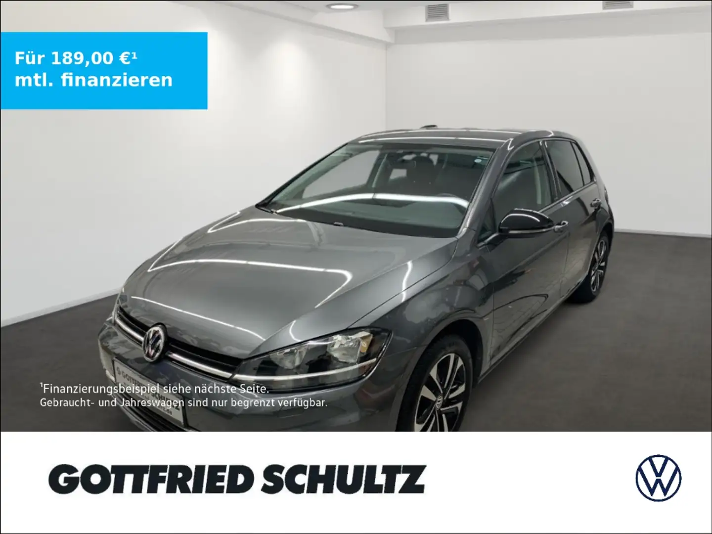 Volkswagen Golf IQ.DRIVE 1.0 TSI Klima ACC Parkpilot Gris - 1