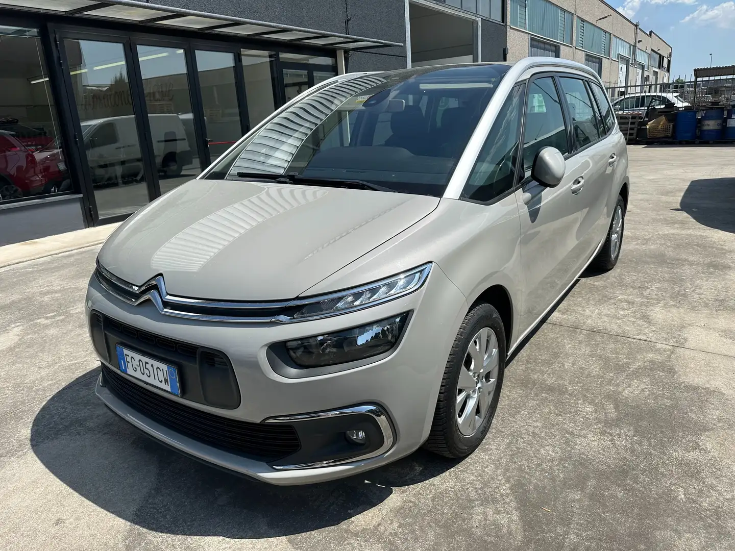 Citroen Grand C4 Picasso C4 Grand Picasso 1.6 bluehdi Intensive s Grigio - 2