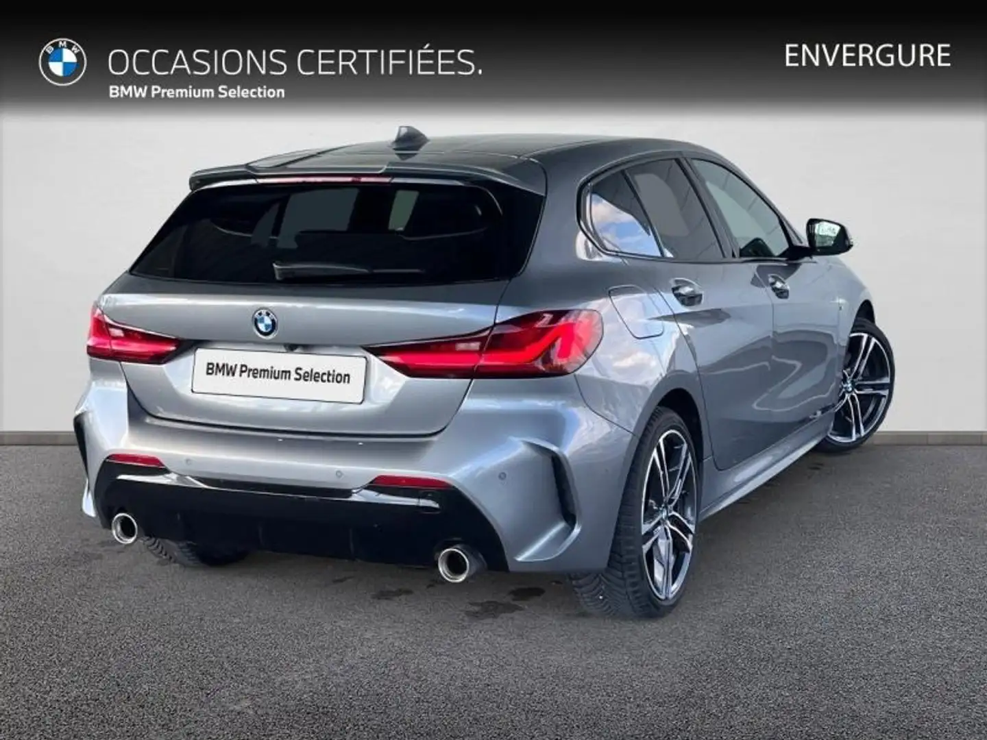 BMW 118 118dA 150ch M Sport Gris - 2