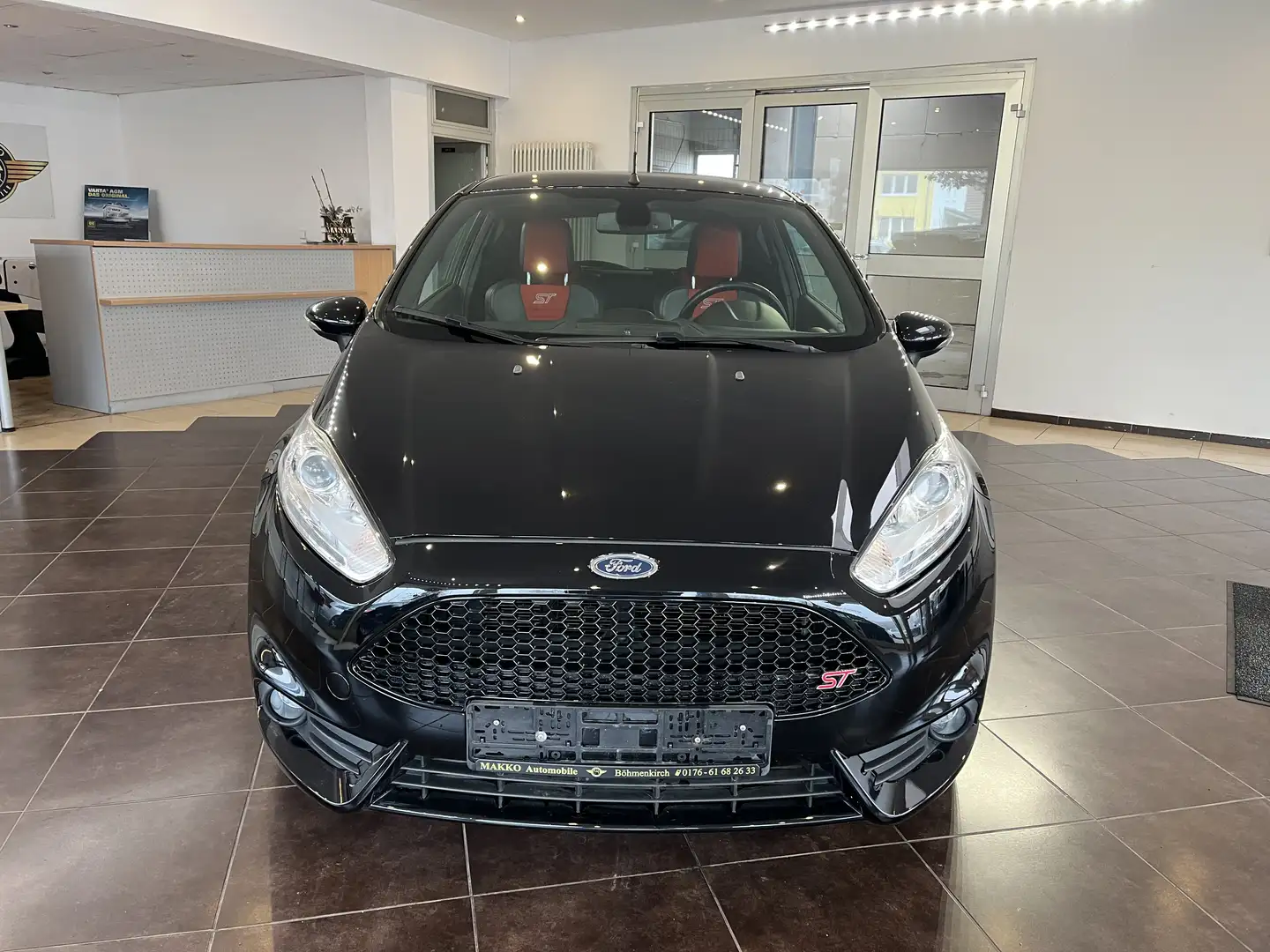Ford Fiesta ST*NAVI*RFK*SHZ*Leder*TOP GEPFLEGT* Schwarz - 2