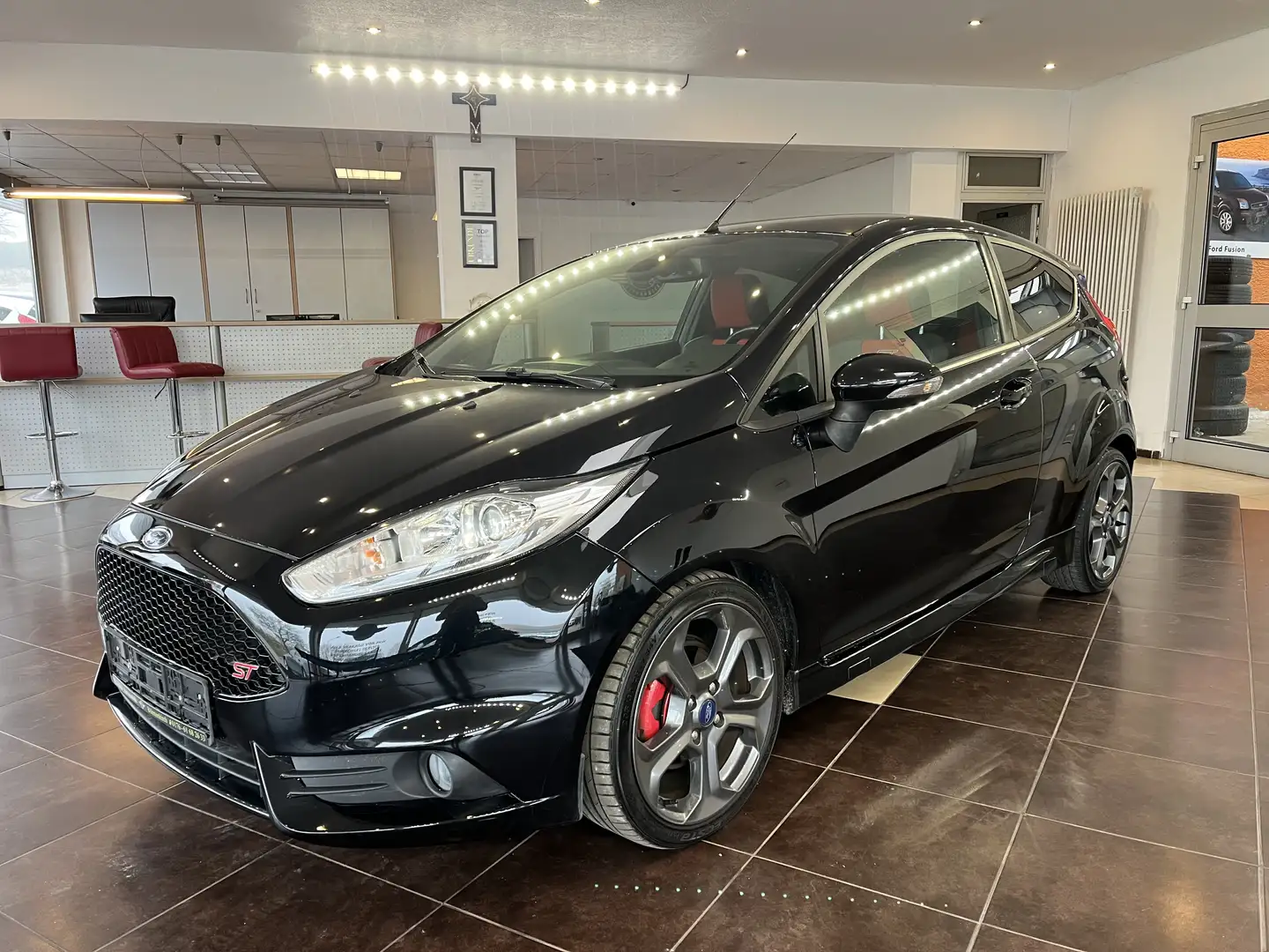 Ford Fiesta ST*NAVI*RFK*SHZ*Leder*TOP GEPFLEGT* Schwarz - 1