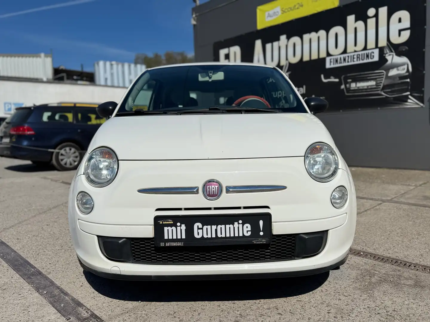 Fiat 500 1.2 BENZIN MIT GARANTIE! Weiß - 2