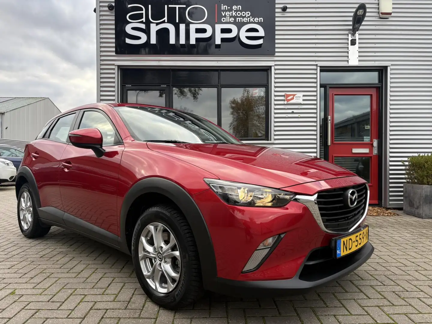 Mazda CX-3 2.0 SkyActiv-G 120 TS -AUTO AIRCO-TREKHAAK-CRUISEC Rood - 2